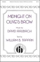 Midnight on Olive's Brow SATB choral sheet music cover